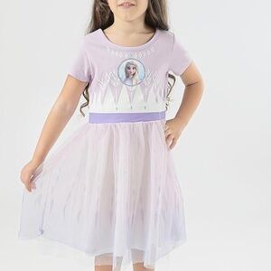 NWT $24 Disney Princess Frozen Elsa Dress Tulle Skirt Toddler Girls Size 2T